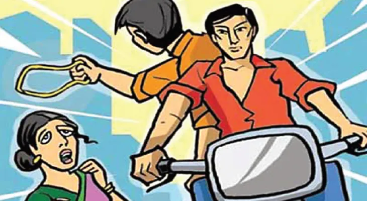 ফুলবাড়িতে মহিলার সোনার চেন ছিনতাই