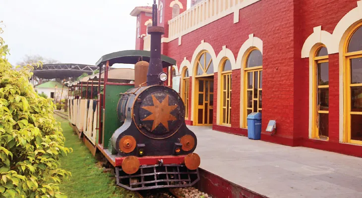 রেল মিউজিয়ামে কিছুক্ষণ