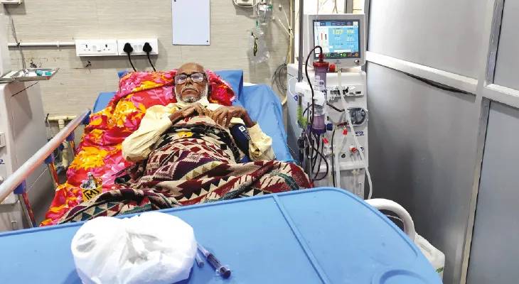 দিনহাটা মহকুমা হাসপাতালে গড়ে রোজ পাঁচ জন করে রোগীর ডায়ালিসিস