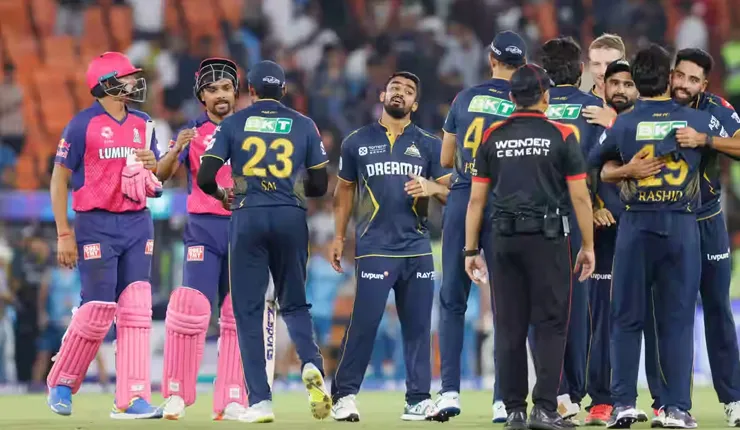 রাজস্থানকে হারিয়ে শীর্ষে উঠল গুজরাত