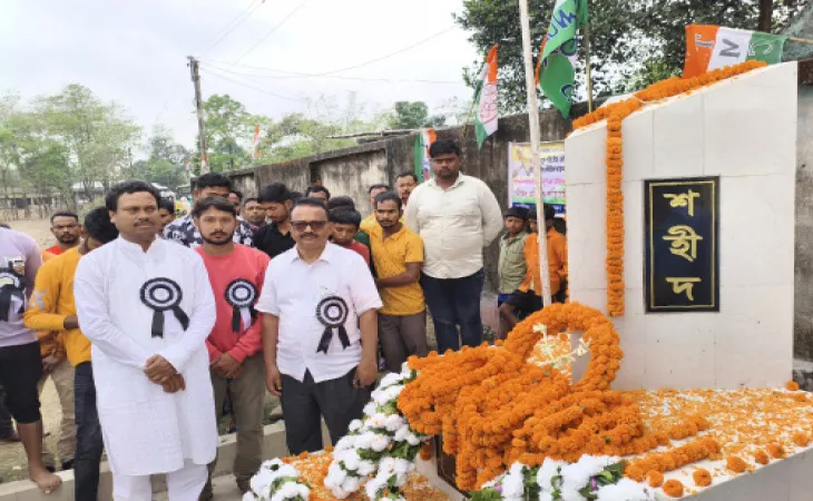 একুশের বিধানসভায় কেন্দ্রীয় বাহিনীর গুলিতে মৃতদের শ্রদ্ধা জানাল তৃণমূল