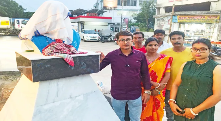আরামবাগে আম্বেদকরের মূর্তি উন্মোচনের উদ্যোগ