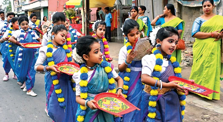 নদীয়াজুড়ে সমারোহে পালিত বাংলা দিবস