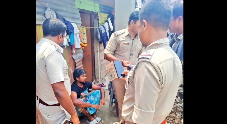 হরিরামপুরে কৃষক ‘খুনে’  রায়গঞ্জ থেকে ধৃত অভিযুক্ত