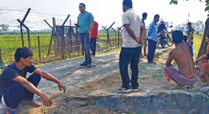 কাঁটাতারের ওপার থেকে চাষিকে অপহরণ বাংলাদেশি দুষ্কৃতীদের