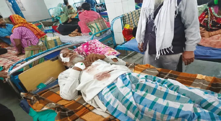 ইসলামপুরে ব্যবসায়ীকে মারধর করে দুই লক্ষাধিক টাকা ছিনতাই