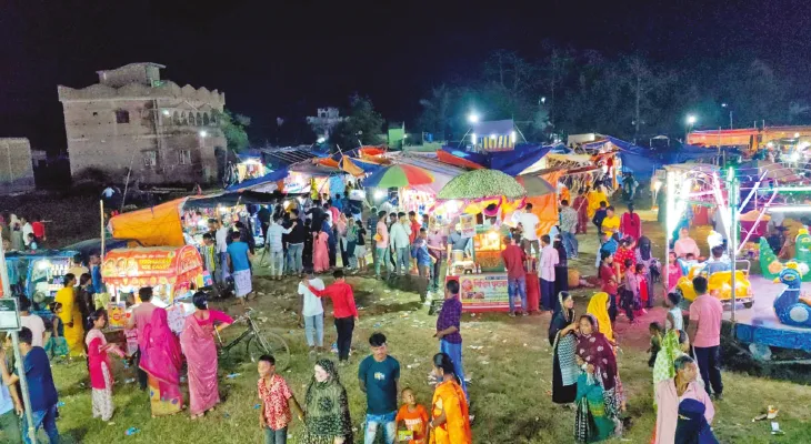 ভরতপুরে বুড্ডি মায়ের মেলা ঘিরে ব্যাপক উন্মাদনা মানুষের