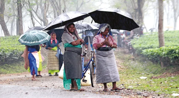 শনিবার উত্তরবঙ্গে ঝোড়ো হাওয়া,  বজ্রবিদ্যুৎ সহ বৃষ্টিপাতের সম্ভাবনা