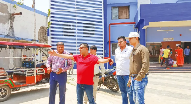গাজোল স্টেট জেনারেল হাসপাতালের পরিকাঠামো ঢেলে সাজাতে উদ্যোগ