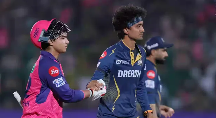 বৈভবের ঝোড়ো সেঞ্চুরি, গুজরাতকে হারিয়ে আশা জিইয়ে রাখল রাজস্থান