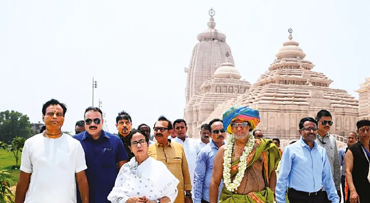 আগামী কাল দুপুর ৩টের সময় দীঘার জগন্নাথ মন্দিরের উদ্বোধন, জানালেন মুখ্যমন্ত্রী  মমতা বন্দ্যোপাধ্যায়