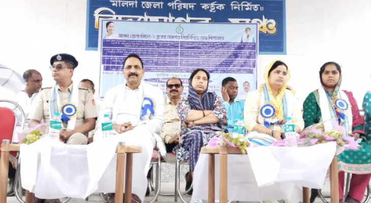মালতীপুরে একদিনে ৮টি রাস্তার শিলান্যাস, খরচ হবে ৯ কোটি