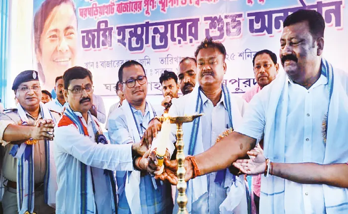 জাতীয় সড়কের কারণে উচ্ছেদ হওয়া ব্যবসায়ীরা জমি দিলে পরিকাঠামো গড়ে দেবে রাজ্য: বেচারাম
