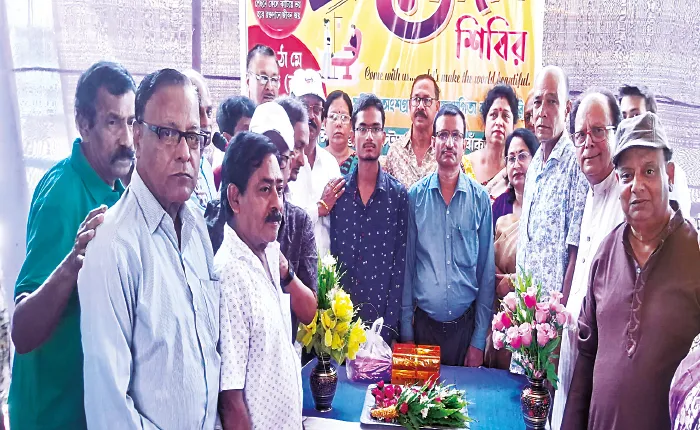 মাধ্যমিকে দ্বিতীয় সৌম্যকে সংবর্ধনা সুভাষ ক্লাবের