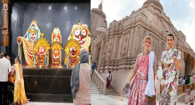 প্রভু জগন্নাথ দর্শনে বিদেশি ভক্তের ঢল, নতুন অতিথিদের নিয়ে ব্যস্ত দীঘা