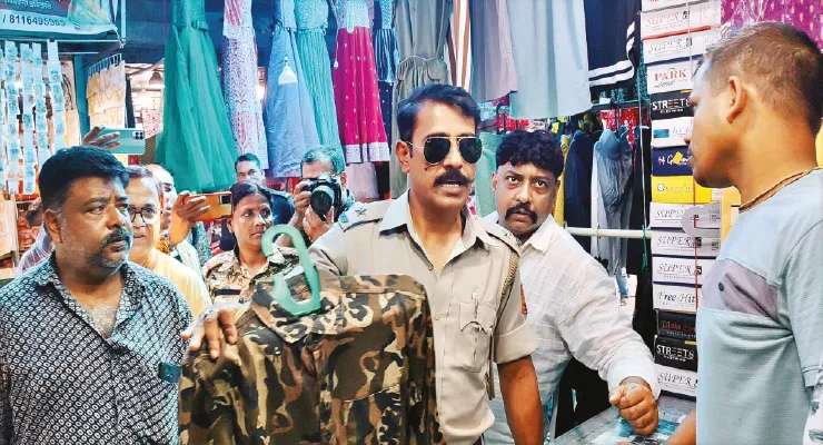 নাশকতা রুখতে কোচবিহার জেলাজুড়ে পুলিসের তল্লাশি