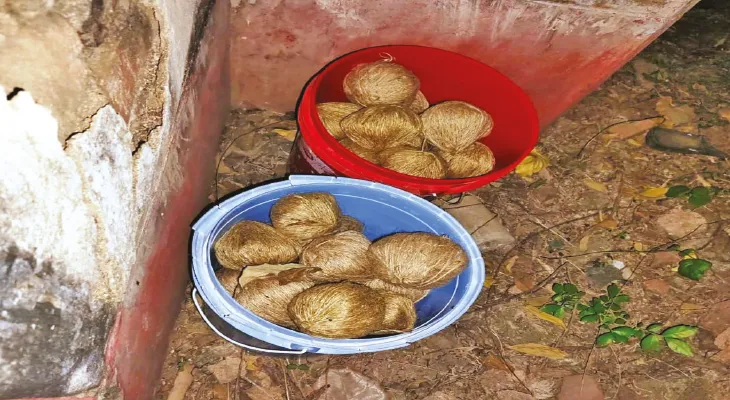 মাড়গ্রামে উদ্ধার প্রচুর পরিমাণ বোমা, আতঙ্ক