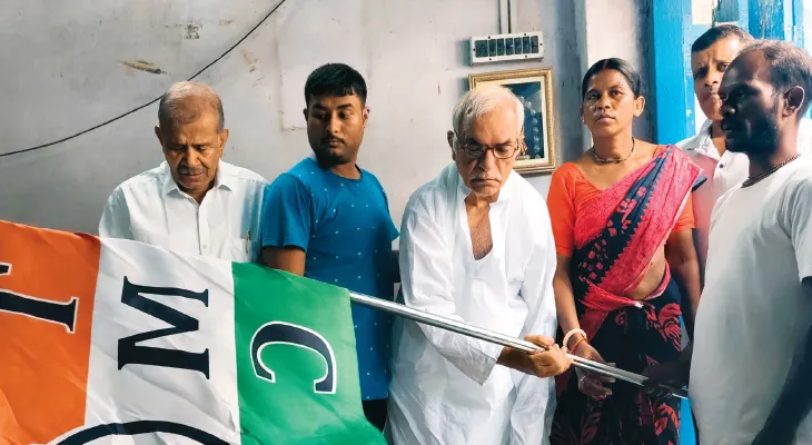 বিজেপির পঞ্চায়েত সদস্যা তৃণমূলে