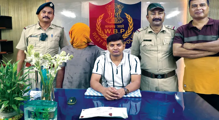 কালীগঞ্জে হেরোইন পাচারকারী গ্রেপ্তার