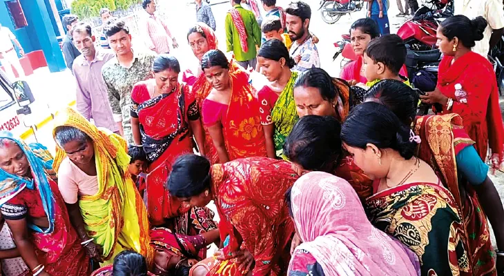 সালারে শিশুর সামনে স্ত্রীকে খুন, গ্রেপ্তার অভিযুক্ত স্বামী