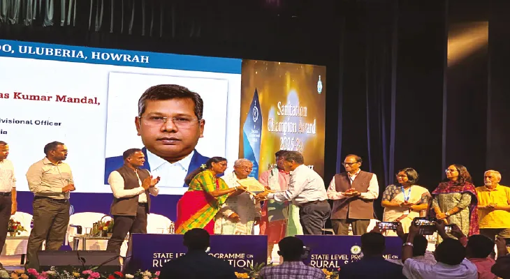 স্যানিটেশন, কঠিন বর্জ্য নিষ্কাশন ব্যবস্থাপনা  প্রকল্পে রাজ্যের সেরা উলুবেড়িয়া মহকুমা