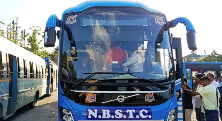 দীঘার এসি ভলভো বাসের ভাড়ায় পুজো পর্যন্ত ছাড়ের ভাবনা এনবিএসটিসি’র