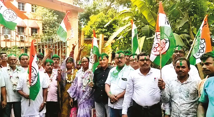 পিংলায় সমবায়ে বিনা প্রতিদ্বন্দ্বিতায় জয়ী তৃণমূল