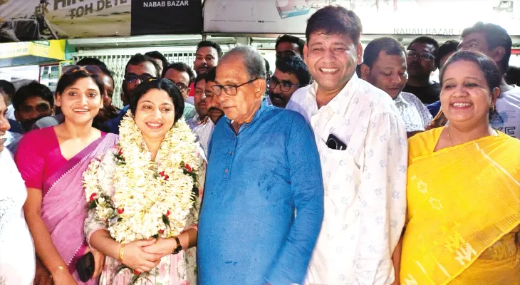 কালীগঞ্জ বিধানসভা উপনির্বাচন, প্রার্থী ঘোষণা হতেই ময়দানে তৃণমূল, দেওয়াল লিখন শুরু