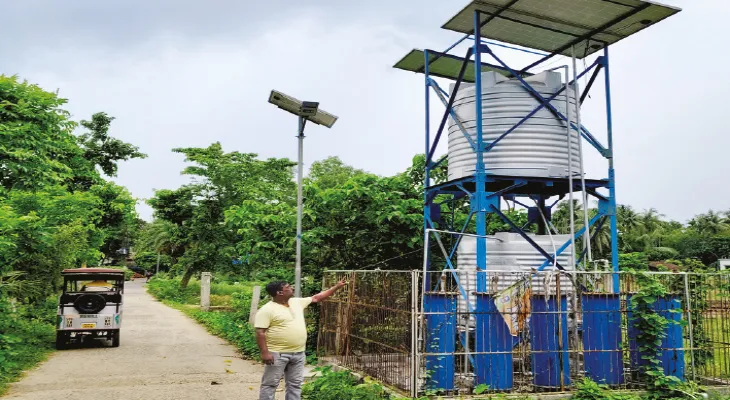 পানীয় জলের সঙ্কটে ভুগছে নবদ্বীপের বাবলারি পঞ্চায়েতের ৫০০ পরিবার