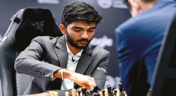 কার্লসেনের বিরুদ্ধে প্রথম জয় গুকেশের