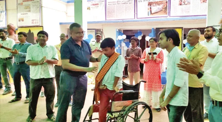 সিউড়ির স্কুলে বসল ওয়াটার কুলার মেশিন