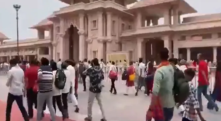 অযোধ্যার রাম মন্দিরের রাম দরবারে আজ, মঙ্গলবার থেকে শুরু হল প্রাণ প্রতিষ্ঠা রীতি