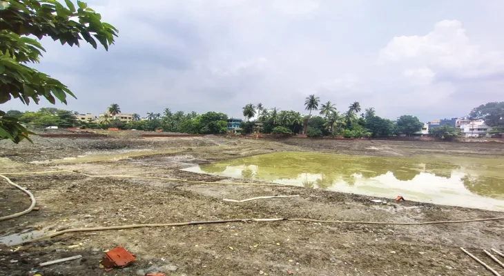 পুকুর সংস্কারের সময় মিলল কেউটের ৩০টি বাসা!