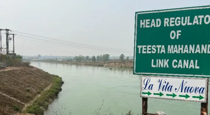 পলিতে বিপর্যস্ত তিস্তা-মহানন্দা লিঙ্ক ক্যানেল, কয়েক দশকে জমেছে ৪১ লক্ষ কিউবিক মিটার পলি