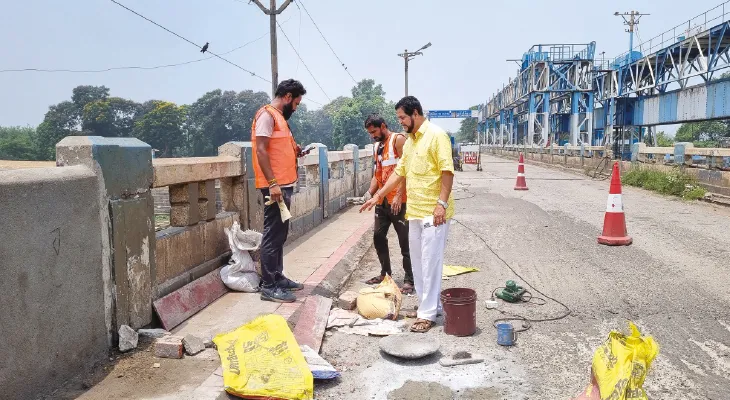 জুনের মধ্যে দুর্গাপুর ব্যারাজের রাস্তা সংস্কারের লক্ষ্যমাত্রা শেষ
