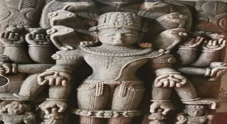ওন্দায় দ্বারকেশ্বর থেকে প্রাচীন বিষ্ণুমূর্তি উদ্ধার