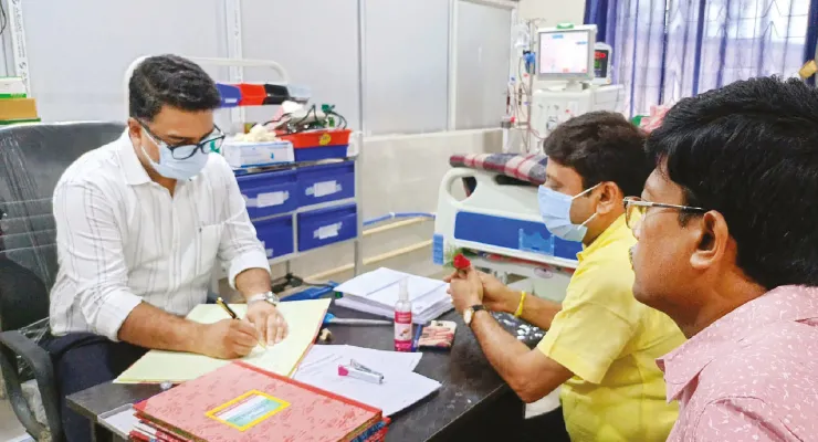 অত্যাধুনিক পাঁচটি মেশিন, বালুরঘাট জেলা হাসপাতালে নতুন রূপে ডায়ালিসিস ইউনিট
