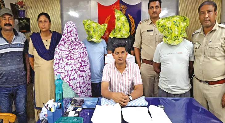 মাদক সহ ধৃত ৪, নাগাল্যান্ড থেকে আসছে রেডিমেড হেরোইন