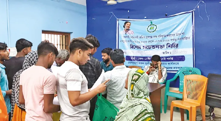 কর্মসাথীতে  ১১ দিনে ১০ হাজার পরিযায়ী শ্রমিকের নাম নথিভুক্ত