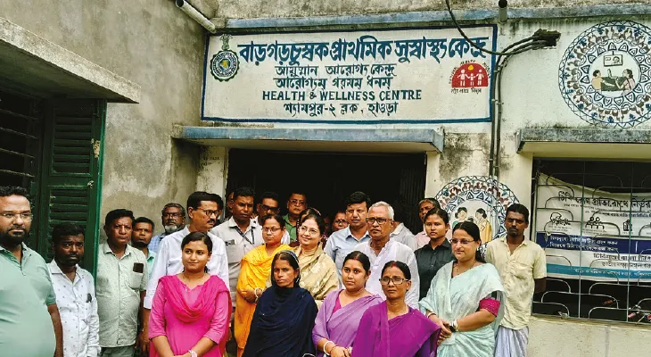 ১০ শয্যার হাসপাতালে রূপান্তরিত হচ্ছে শ্যামপুরের বাড়গড়চুমুক সুস্বাস্থ্য কেন্দ্র