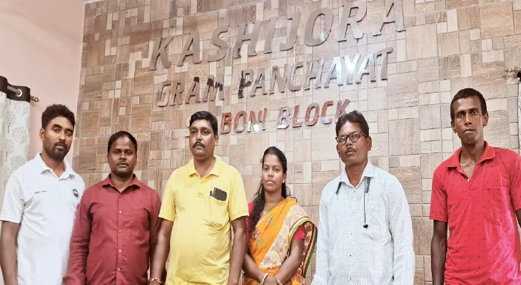 হানাহানি অতীত, উন্নয়নই শালবনীর কাশিজোড়া গ্রাম পঞ্চায়েতের লক্ষ্য