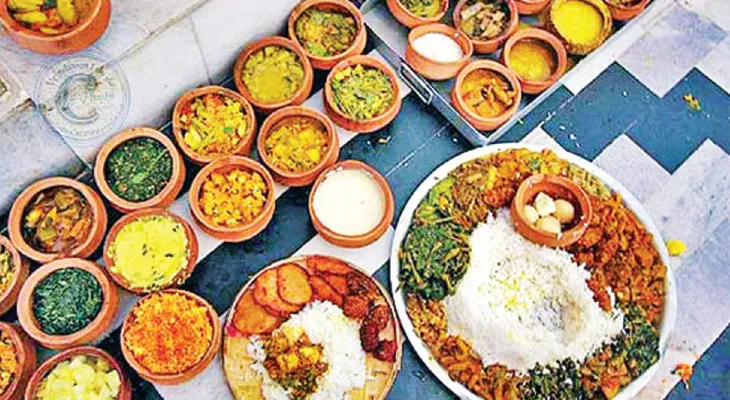 পুরীর রথযাত্রায় জগন্নাথের ভোগ