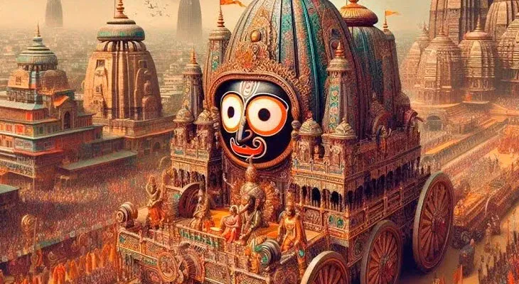 উল্টোরথে বকুলকুঞ্জে রাজা সাজেন রাধারানি