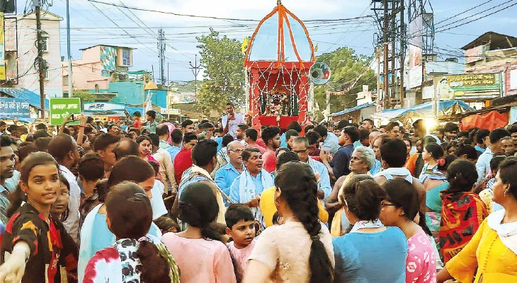 সম্রাট জাহাঙ্গীর গোপীবল্লভপুরের রথযাত্রা উৎসবে সাহায্য পাঠাতেন