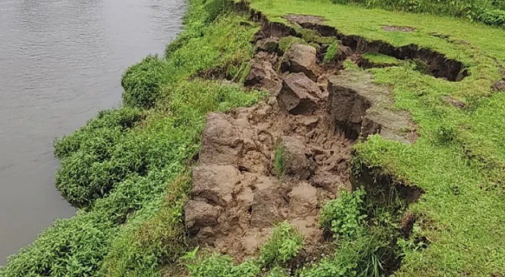 হাতির হামলা, নানাই নদীর ভাঙনে বিপর্যস্ত খুকুলুং বনবস্তি ও উত্তর খট্টিমারির কৃষকরা