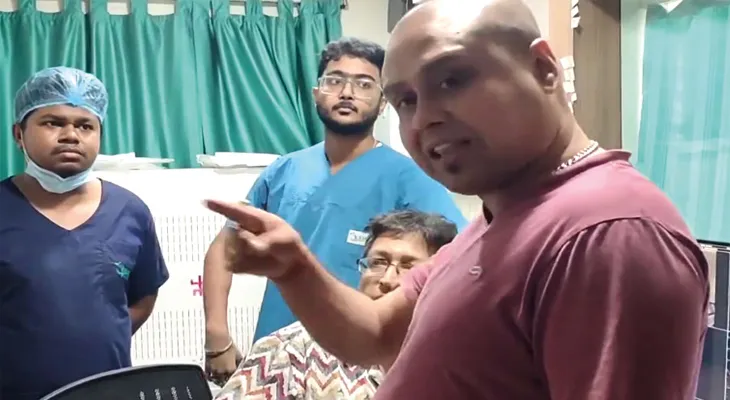 বেসরকারি হাসপাতালে হুমকি কাণ্ড: বিজেপি নেতা কৌস্তভ বাগচীকে জিজ্ঞাসাবাদের জন্য তলব পুলিসের