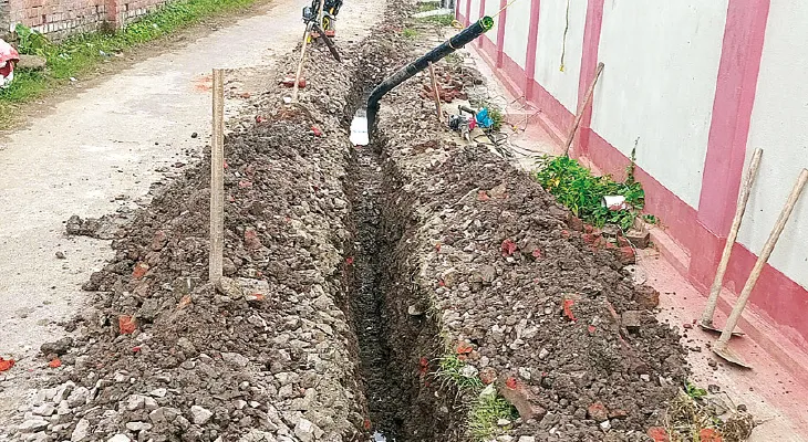 বাড়ি বাড়ি জল পৌঁছে দিতে এবার আসরে নামল মগরা ১ পঞ্চায়েত