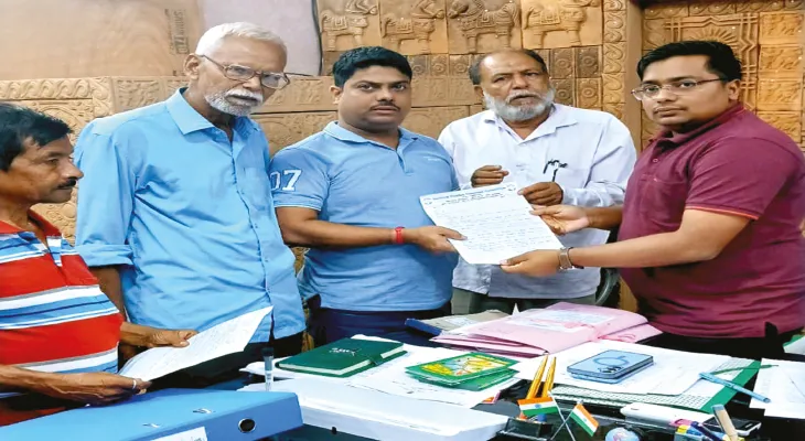 রাস্তা, কালভার্ট সহ ৭ দফা দাবি, বিষ্ণুপুরে কংগ্রেসের ডেপুটেশন