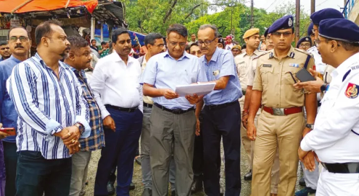 নিমাইতীর্থ ঘাট পরিদর্শন
