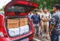 ‘ডাক্তারের গাড়িতে’ কাফ সিরাপ পাচার, ফিল্মি কায়দায় ধাওয়া করে ধরল পুলিস